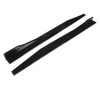 Jupes Latérales Voiture 2 Pièces 118 M 464 Pouces Spoiler Fibre Carbone Noir Brillant Séparateurs Ailes Pare-Chocs Lèvre Marchepied Jupe Latérale Diffuseur(Bright Black)