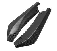 Jupes latérales Voiture 2PCS Pare-Chocs Arrière Diffuseur Diffuseur Séparateur Canard Spoiler Carrosserie Kit Protection Voiture Accessoires pour Nissan 350Z 370Z 2000-2022(Aspect Fibre de Carbone)