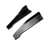 Jupes latérales Voiture 2PCS Universel pour Mazda 3 2 5 6 CX-3 CX-4 CX-5 Pare-Chocs Arrière Spoiler Splitter Jupe Latérale Winglet Canards Kit Carrosserie Voiture(34cm)
