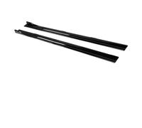 Jupes Latérales Voiture Accessoires Auto pour Infiniti Q50 pour Modèles Sport 2014-2017 Extensions De Bas Caisse Diffuseurs, Ailettes Latérales 2,2M(Glossy Black)