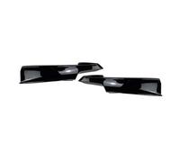 Jupes latérales Voiture Accessoires Garniture Séparateur d'angle Lèvre Pare-Chocs Avant Voiture pour F30 F31 Série 3 MS&Port 2012 2013 2014 2015 2016 2017 2018(Noir Brillant)