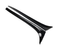 Jupes latérales Voiture Aileron Latéral Lunette Arrière Voiture Accessoires Automobiles pour VW pour Golf 7 MK7 GTD R 2014-2018(Noir Brillant)