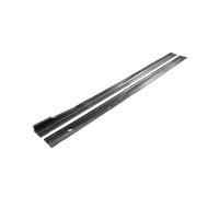 Jupes Latérales Voiture Ensemble 8 Pièces Universel pour Jupes Latérales Extensions Bas Caisse Et Séparateurs Pare-Chocs 2M/2,18M pour Nissan(B Carbon Fiber218)