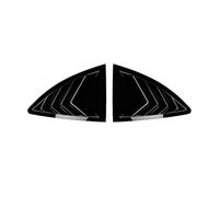 Jupes latérales Voiture Garniture Couvercle Volet Lunette Arrière Voiture Garniture Ventilation Latérale Fenêtre Accessoires Automobiles pour Toyota pour GT86 2013-2020(Noir Brillant)