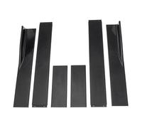 Jupes Latérales Voiture Jupe Latérale Universelle 78.7 "pour Siège, pour Leon FR 5F MK1 MK2 MK3 MK4 Kit D'extension, Tablier Séparateur, Aile À Lèvres(Noir)