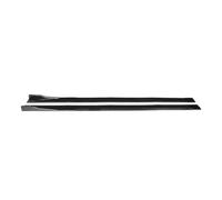 Jupes latérales Voiture Jupe Latérale Voiture Universelle 8 Pcs 2.2m Winglet Splitters Lip Side Spoiler pour VW pour Polo pour Golf Mk5 Mk6 Mk7 pour Jetta pour Passat(Aspect Fibre de Carbone)