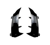 Jupes latérales Voiture pour Benz CLA W177 Sedan A45 A35 A180 A200 A220 AMG 2018-2022 Aileron Pare-Chocs Arrière Aileron Latéral Canard Couvercle Ventilation d'air(Noir)