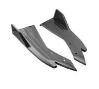 Jupes latérales Voiture pour Hyundai pour Tiburon Voiture Pare-Chocs Arrière Spoiler Lèvre Séparateur Diffuseur Kit Carrosserie Jupe Latérale Protecteur Housses(Fibre de Carbone)