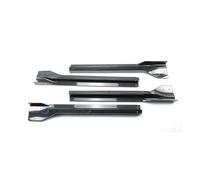 Jupes latérales Voiture pour Jeep pour Grand Cherokee SRT SRT8 Wk2 2012-2021 Jupe Latérale Voiture Extension Splitter Lèvre Spoiler Diffuseur Accessoires(Aspect Fibre de Carbone)