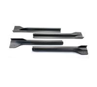 Jupes latérales Voiture pour Jeep pour Grand Cherokee SRT SRT8 Wk2 2012-2021 Jupe Latérale Voiture Extension Splitter Lèvre Spoiler Diffuseur Accessoires(Noir Mat)
