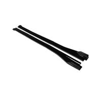 Jupes latérales Voiture pour Peugeot 308 2012-2019 2016 Jupe Latérale Voiture Nouveaux Accessoires Extensions Pare-Chocs Porte Lèvre Fendeurs Winglet(Noir Brillant)