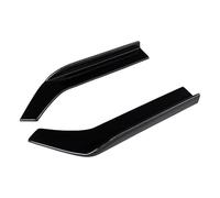 Jupes latérales Voiture pour Série 7 730 740 750Li 2004-2022 Voiture Pare-Chocs Arrière Lèvre Diffuseur Séparateur Spoiler Scratch Protector Wrap Angle(Noir Brillant)