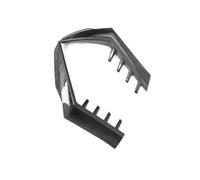 Jupes latérales Voiture pour VW pour Golf 8 MK8 GTI GTD TSI TDI 2020 2021 2022 2023 Aileron Latéral Arrière Canard Splitter Aileron Latéral Lunette Arrière(Aspect Fibre de Carbone)