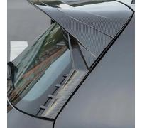 Jupes latérales Voiture pour VW pour Golf 8 MK8 GTI GTD TSI TDI 2020 2021 2022 2023 Aileron Latéral Arrière Canard Splitter Aileron Latéral Lunette Arrière(Aspect Fibre de Carbone)