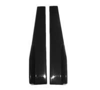 Jupes latérales Voiture Universel 45cm Voiture Large Corps Jupes Latérales Séparateurs Kit Modifié Jupes Latérales Rocker Anti-Rayures Ailes Pare-Chocs(Noir)