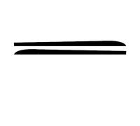 Jupes Latérales Winglet Wings Rayures Latérales Jupe Autocollant Taille Ligne Supérieure Décalcomanie pour BMW Série 2 F22 F23 M2 F87 Compétition(Only Side Stripe 2)