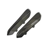 Jupes Latérales Winglet Wings Spoiler Latéral Tablier Séparateurs Diffuseur Pare-Chocs Arrière pour BMW Série 4 pour Gran pour Coupé pour Cabriolet 2014-2019 F33 F36 F32(Fibre de Carbone)