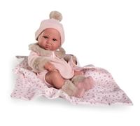 JUPESA Bébé Nouveau-né Luca avec Couverture