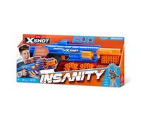 Zuru X-shot Insanity Foam Darts Gun Clair Enfants
