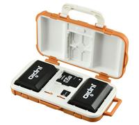 Jupio BatMem Case pour 2 batteries d'appareil photo + 14 cartes mémoire