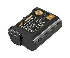 JUPIO Batterie EN-EL15C Ultra USB-C Compatible avec Nikon