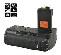 Jupio battery-grip pour Canon EOS 450D, 500D, 1000D - Poignée verticale avec bouton de déclenchement et molette de fonction