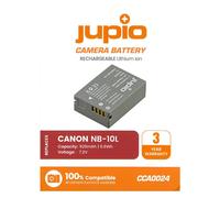 Jupio Batterie CCA0024 équivalent Canon NB-10L Li-Ion 920 mAh