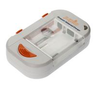 Jupio chargeur universel compact pour batteries d'appareil photo, caméscope et smartphone