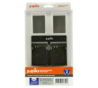 Jupio kit : 2 batteries BLN-1 pour appareil photo + chargeur USB double