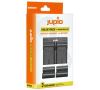 Jupio kit : 2 batteries EN-EL15C 2100mAh + chargeur double USB-C pour Nikon