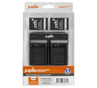Jupio – Kit de batteries LP-E12 : 2 batteries et chargeur double USB