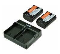 Jupio kit : 2 batteries LP-E6 1700mAh + chargeur double USB
