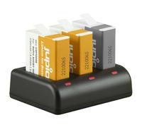 Jupio kit : 2 x batteries Enduro GoPro Hero9, Hero10, Hero11, Hero12 + chargeur triple compact