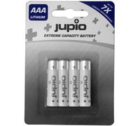 Jupio piles lithium AAA 1,5V haute performance - pack de 4