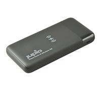 Jupio PowerVault III 10.000mAh powerbank avec chargeur sans fil Qi et support PD pour smartphones, tablettes et ordinateurs portables