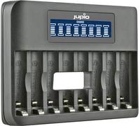 Jupio USB 8-slots Octo Battery Charger LCD pour 1 à 8 piles AA/AAA