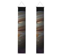 Jupiter - Bannière de porche paysage pour porte d'entrée - Drapeau saisonnier de vacances - Bannière de bienvenue pour intérieur et extérieur - Décorations de remise de diplôme - Classe de 2025