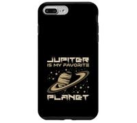 Jupiter est ma planète préférée, Saturne Sarcastique Coque pour iPhone 7 Plus/8 Plus