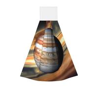 Jupiter Landscape Coral Fleece Hand Towel Super Absorbant Hanging Kitchen Towel Kids Adult Bathroom Kitchen Towel Hanging Hand Towel