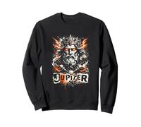 Jupiter Le Dieu Romain a Power Mythos Design Sweatshirt