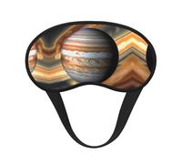 Jupiter Masque pour les Yeux Universel Léger Paysage : Idéal pour Voyage, Sieste de Bureau et Travail de Quart de Travail - Fournit un environnement de sommeil confortable