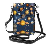Jupiter Petit sac à main pour téléphone portable, imprimé paysage, sac à bandoulière avec sangle réglable, parfait pour les voyages et un usage quotidien, Planètes du système solaire., Taille unique