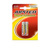 JUPITER Pile ALC. LR03 Blister 2 UDS. (318993), Noir, Standard