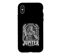 Jupiter, Roi des Dieux, divinité Romaine du Tonnerre Coque pour iPhone X/XS
