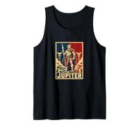 Jupiter Roman Thunder avec Dieu, héros de la mythologie Antique Débardeur