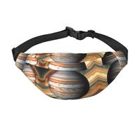 Jupiter Sac banane de voyage paysage, adapté pour le sport, la course, le cyclisme, les voyages, la pêche