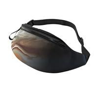 Jupiter Sac banane pour homme et femme - Sac banane tendance avec sangle réglable - Sac banane imperméable pour cyclisme