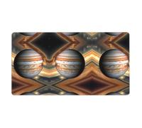 Jupiter - Tapis de souris en caoutchouc format paysage extra large, 40,6 x 74,9 cm, forte adhérence, durable, adapté à une large gamme d'occasions