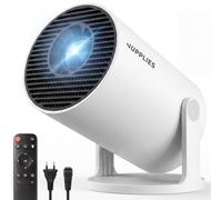 JUPPLIES Mini Vidéoprojecteur Portable 1080p | Projecteur Vidéo WiFi 6 | Android 13 | Netflix | Bluetooth 5.0 | Rétroprojecteur avec Keystone Auto.