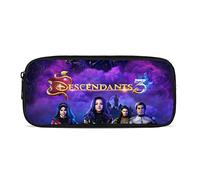 Jupsero Descendants Étui à Crayons Grande capacité Durable Pochette à Crayons avec Fermeture Éclair Étui à Crayons Mignon Étudiants Papeterie pour Filles Garçons et Adultes 8. 6 '' x 4. 3 ' ' x 1. 7
